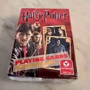 Harry Potter & The Deathly Hallows Movie Cartamundi Playing Deck Of Cards NWT